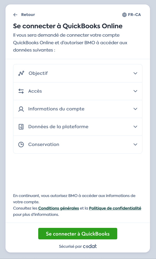 Link OAuth consent screen in fr-CA